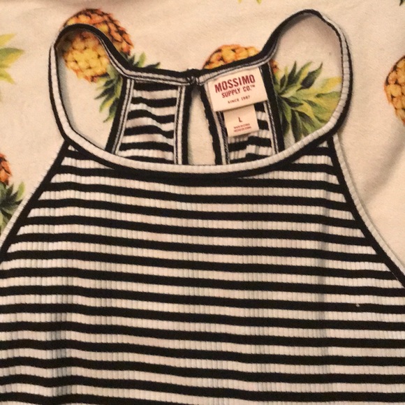 Black and white stripped summer dress - Picture 2 of 4